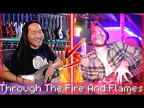DragonForce - Through The Fire And Flames (WITH HERMAN LI) Billy Wilkins Cover