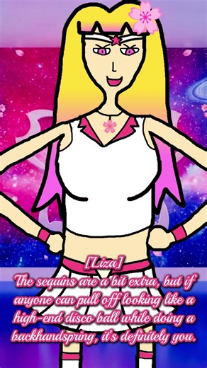 Type B of Stella's outfit (Today's Video: 4/13/26)