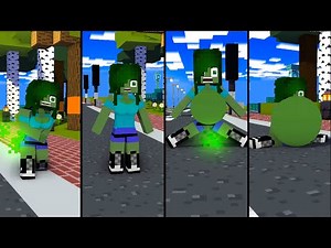 ALL HELP Herobrine Farting Zombie Girl | Minecraft Mix