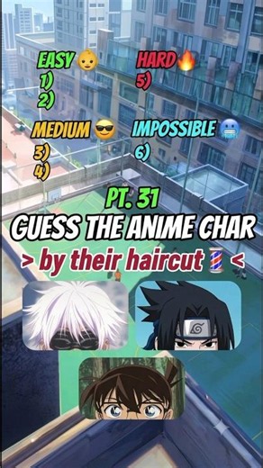 Guess the Anime Character by Their Haircut Quiz Part 31