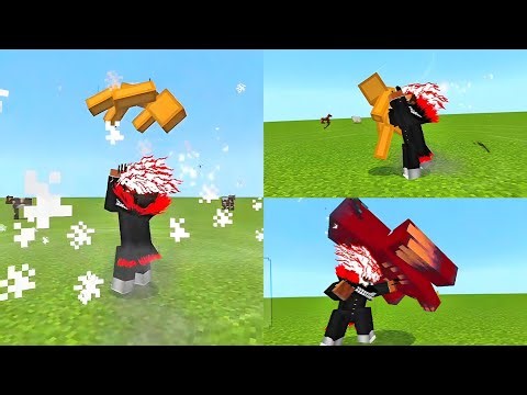 Best Dandadan combat Add-on by Heroic Productions showcase Minecraft Bedrock | anime mod