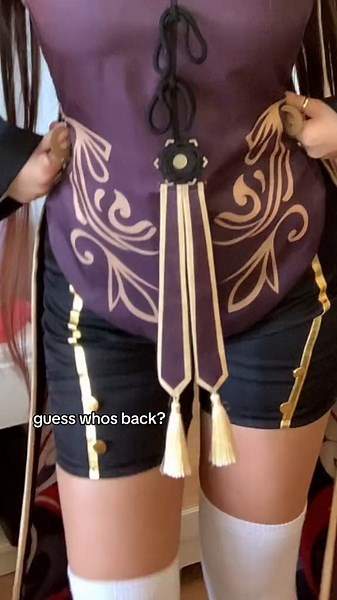 Hu Tao Halloween Cosplay Reappearance