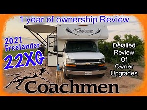 RV 1 year review - Coachmen Freelander 22XG, Deep Dive