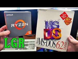 Installing MS-DOS on an AMD Ryzen Gaming PC