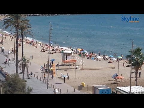 Exploring Barcelona in real time! - SkylineWebcams