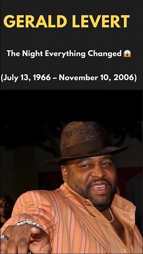 The Tragic Downfall of Gerald Levert