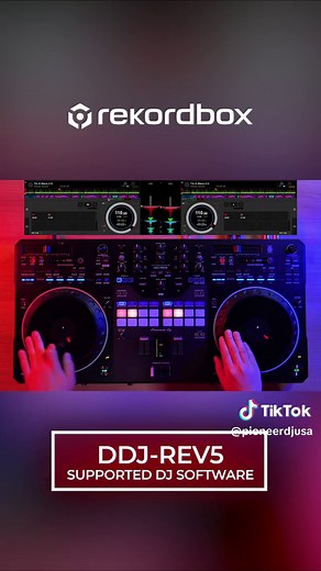 The DDJ-REV5 is the first REV Series DJ controller supported by rekordbox along with Serato DJ Pro! #pioneerdj #ddjrev5 #serato #rekordbox #djcontroller