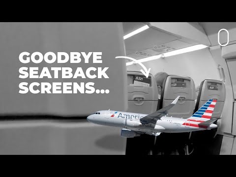 Why American Airlines Doesn’t Want Seatback Screens Anymore