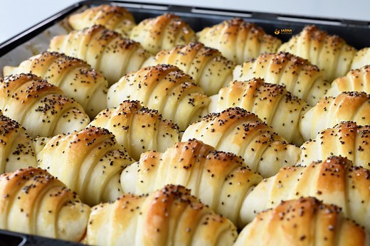 Najmekše kiflice na svijetu recept | Sašina kuhinja