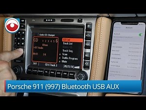 Porsche 911 (997) Bluetooth USB AUX adapter 2018 Version