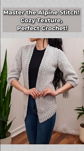 The Secret to Creating COZY TEXTURE with Alpine Stitch