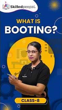 What is Booting? 💻 | #Class8Computer #BootingExplained #ComputerBasics #computereducation