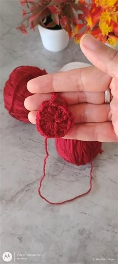 Magic Circle tutorial For Beginners#crochet #knittig #diy #thehandmadens #ytshorts #youtubeshort