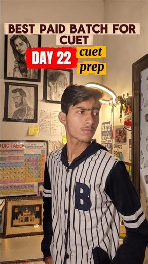 Finally Bought a Paid Batch for CUET 2026 😳 | Worth It? | Day 22 CUET Prep #cuet2026 #minivlog