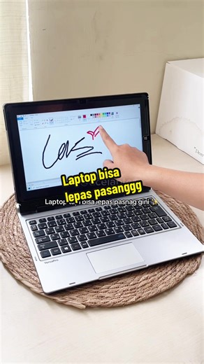 Laptopbisa mode tablet dan laptop 😎🔥 #laptop2in1 #touchscreen #tablet#laptopsekolah#laptopkerja