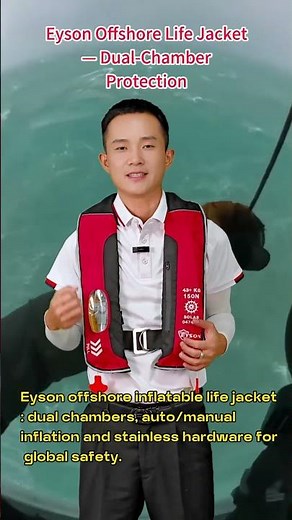 Eyson Offshore Life Jacket — Dual-Chamber Protection