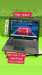 20K views · 24 reactions | Dell core i7 slim 16gb/256gb Price-27800¥ Camera ok Windows reday to use Ms office , excel, full set ready -2021 Wifi ok Ready to use ok 13inc With charger and free mouse come Cod ok. For order inbox plz | Tokyo electric & halal shop | Facebook