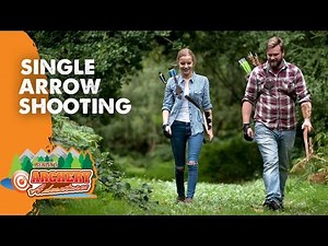 Single Arrow Shooting - Instinctive Archery Training Techniques