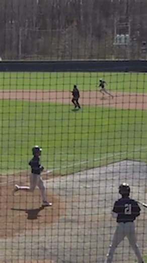 The first inside-the-park home run for Carson-Newman baseball in 12 years