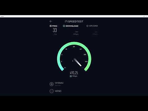 Speed Test FWA 5G WIND 3