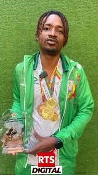 Ciré Lamine Kane and Lamine Sow, African champions 2025, thank the people and call for support.