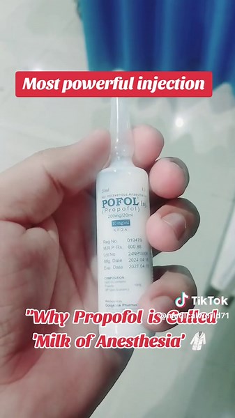 Understanding Propofol: The 'Milk of Anesthesia' Explained