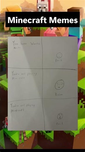 When you hear Warden sounds... #minecraft #memes #funny