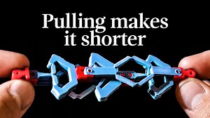 This Counterintuitive Device Gets Smaller Under Tension