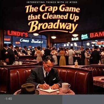 Damon Runyon #GuysandDolls #podcast #interestingthings #history #theatre #Runyon #Runyan #craps