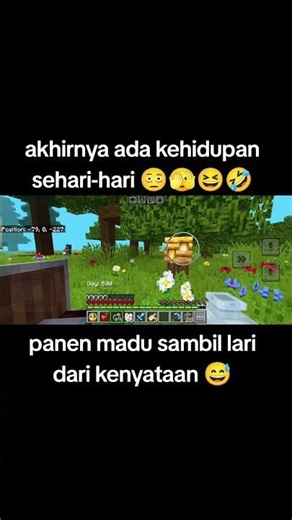 hore sudah 500day projects Minecraft flat world survival hardcore 🤫🤣😅👋