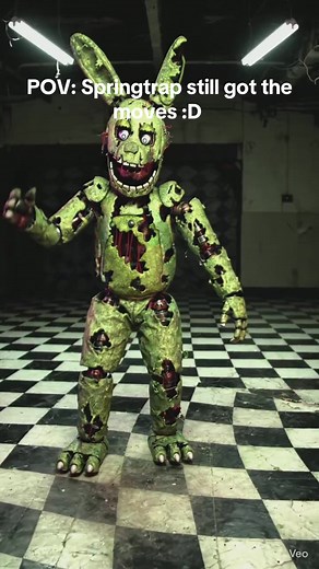 Springtrap's Impressive Dance Moves in Five Nights at Freddy's