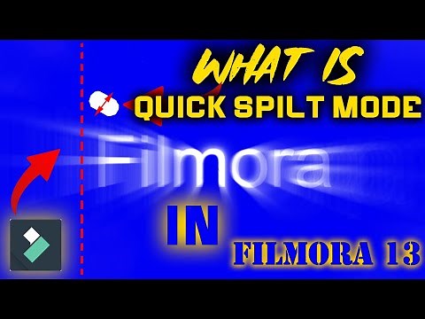 Exploring Quick Split Mode in Filmora 13: A Beginner's Tutorial | #filmoratips #filmora #tutorial |