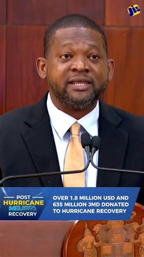 Jamaica’s Hurricane Melissa relief and recovery efforts have received around US$1.8 million and JMD$635 million in donations. Director General of the Office of Disaster Preparedness and Emergency Management (ODPEM), Commander Alvin Gayle, expressed gratitude to the international community for their continued support during today’s (26 November) Special Press Briefing. #JISNews #PostHurricaneMelissa #PressBriefing #Jamaica #StaySafe #StayInformed | Jamaica Information Service