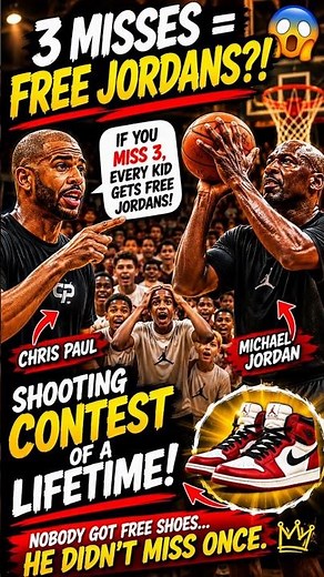 No free Jordans kids #nba #basketball #michealjordan #chrispaul