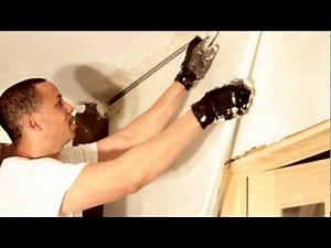 How to tape a wall and ceiling