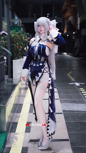Stunning Elf Cosplay 🤍💙 #shorts #cosplay