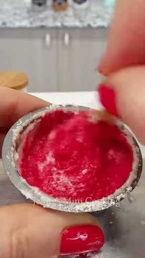 #Shorts 🎬 Mini RAINBOW cake 🌈🍡🍭🍬🎂 / mini cooking / mini food / miniature cooking / tiny kitchen