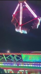 Moment Fairground Ride Collapses As Cars Go Flying With 'blood splatters' Injuring 6