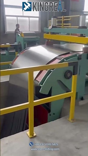 What Is Stainless Steel Slitting Line? Precision Steel Slitting Machine #slittingline