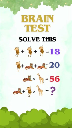 Math Puzzle #quiz #mathematicalpuzzle #mathpuzzle #math #mathematics #mathshorts #quiztime #mathtime