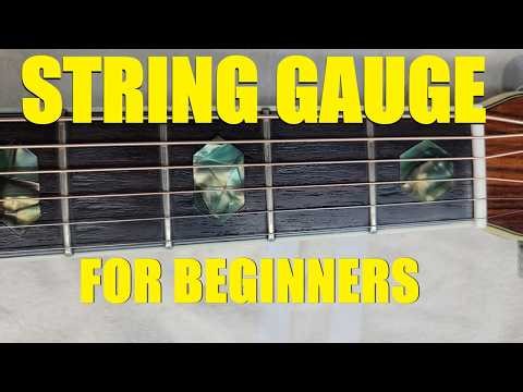 Best Acoustic Guitar String Gauge for Beginners