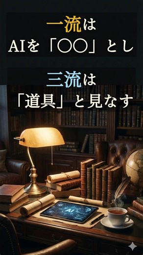 一流はAIに「答え」を求めない#雑学 #shorts #教養