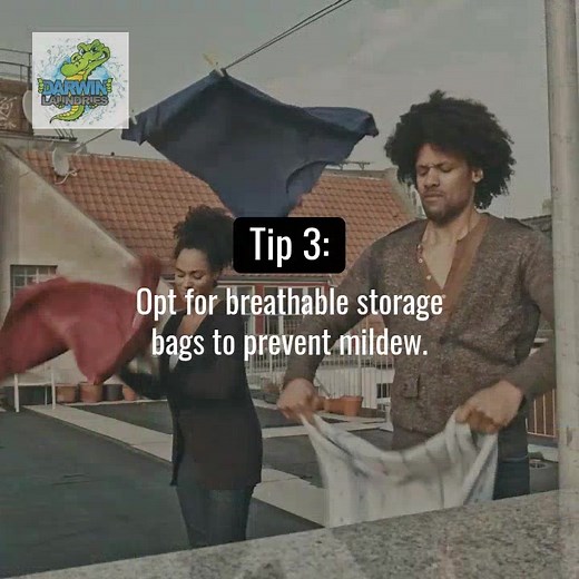 🏝️ Struggling with damp laundry in Darwin's wet season? Discover 3 quirky hacks to keep your clothes smelling fresh! 🌬️✨ Try these tips and make laundry a breeze! #DarwinLaundryHacks | Darwin Laundries