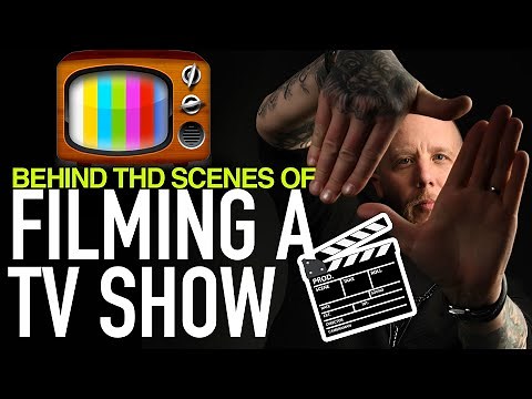 Behind The Scenes of Filming a TV Show
