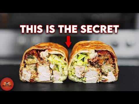 The Only Chicken Wrap Recipe You'll Ever Need