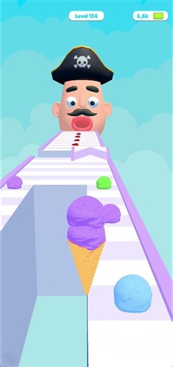 Grape ice cream challenge 🍇 #stackyicecream