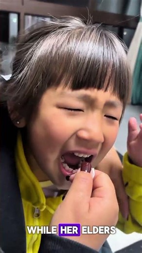 Crazy Way to Remove a baby Tooth #babytooth #teeth