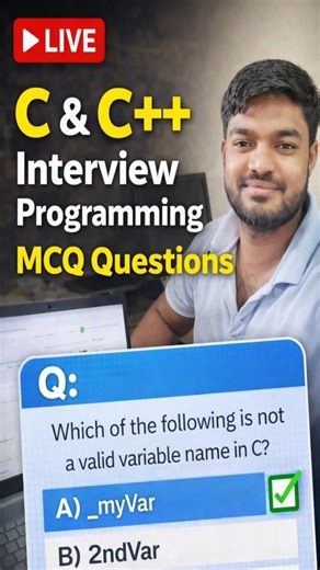 C++ Programming MCQ Questions ⁉️ #codingtutorial #quiz #education