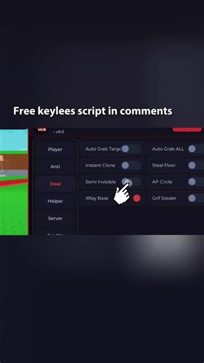 Works on Mobile (Delta) & PC I’m dropping the FREE CODE in the comments for everyone! No ads, no keys, just pure domination. 🏆 👇 GET THE SCR!PT: Check the PINNED COMMENT right now! #Roblox #StealABrainrot #RobloxScripts #Keyless #Gaming #DeltaExecutor #RobloxHack #GodMode