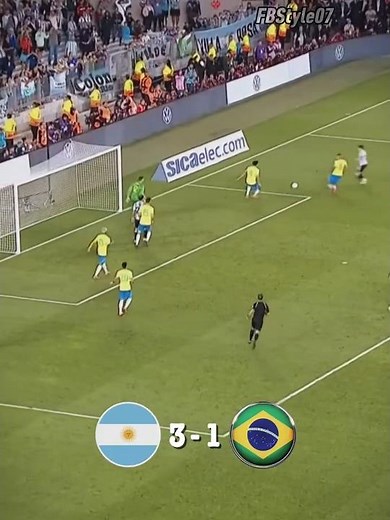 Argentina 4-1 Brazil | World Cup Qualifier Highlights | March 26, 2025 🇦🇷🇧🇷